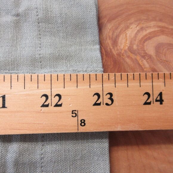 BUFFALO DAVID BITTON Linen Blend Button Front Shirt‎ L 12-14 Olive Green Top NWT - Picture 10 of 10